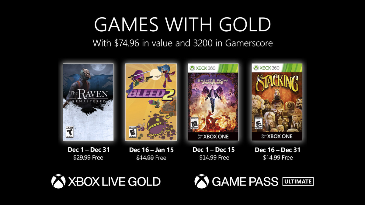 Games With Gold 11 24 20 1
