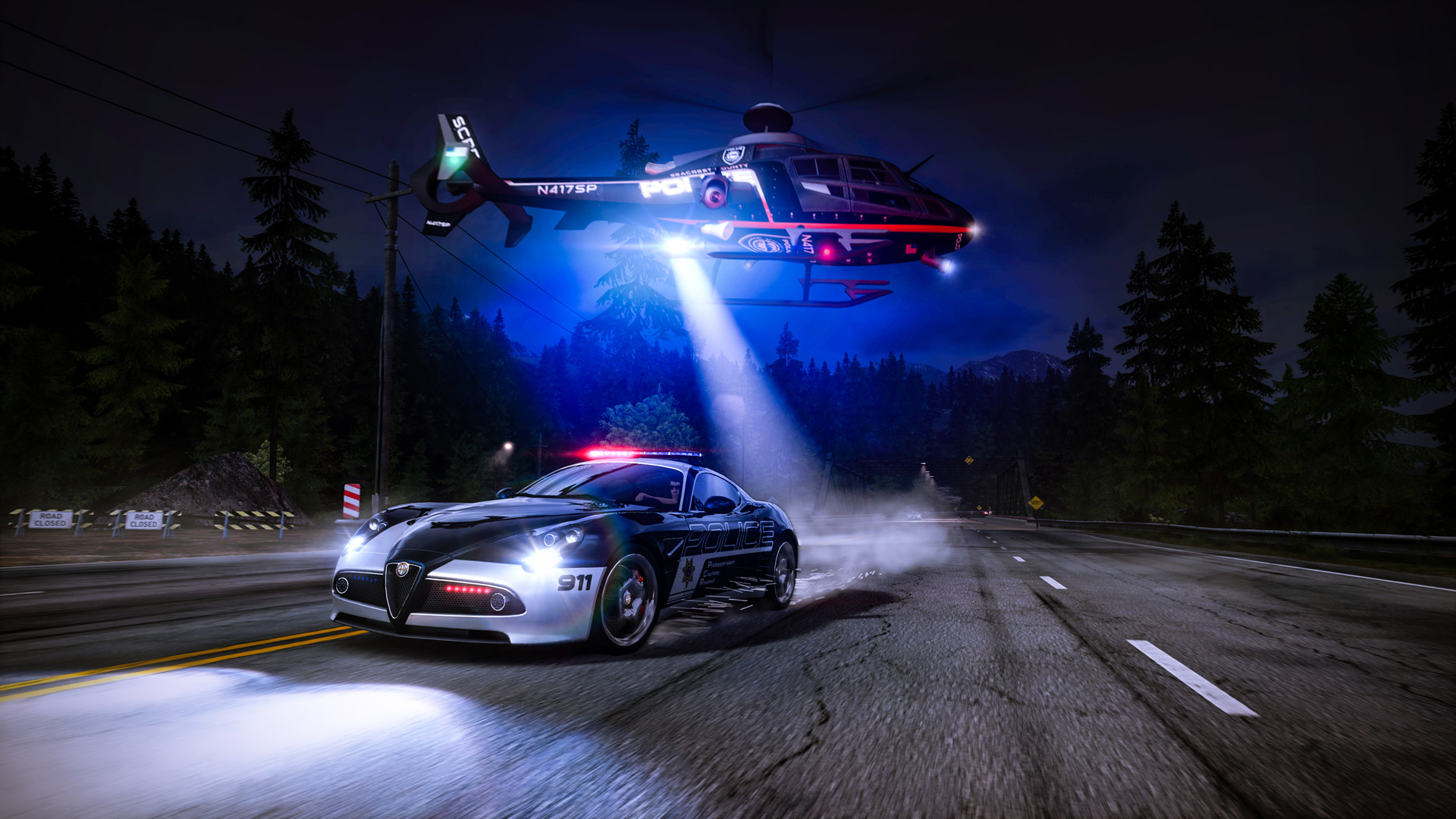 Gambar Remaster Need For Speed ​​Hot Pursuit 2