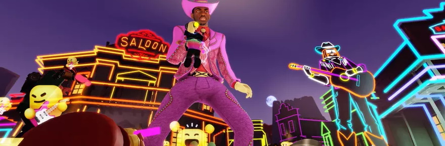 Roblox Lil Nas faz uma coisa de cowboy