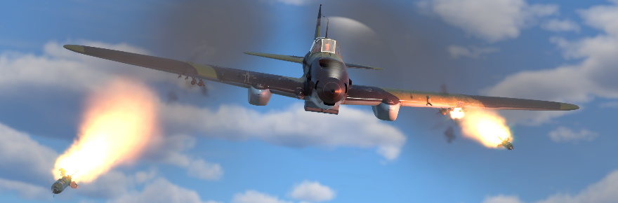Oorlog Thunder Plane Go Screeooom