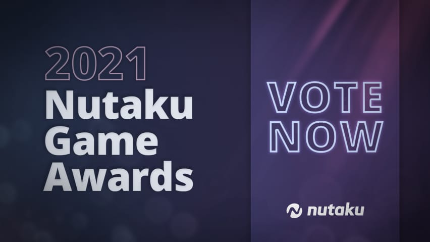 Корица за наградите за игра Nutaku 2021
