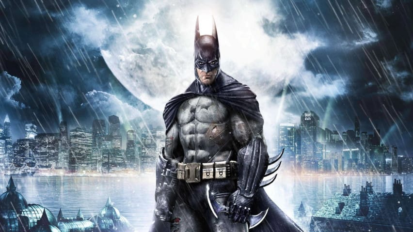 Batman Batmanda somurtkan görünür: Arkham Asylum
