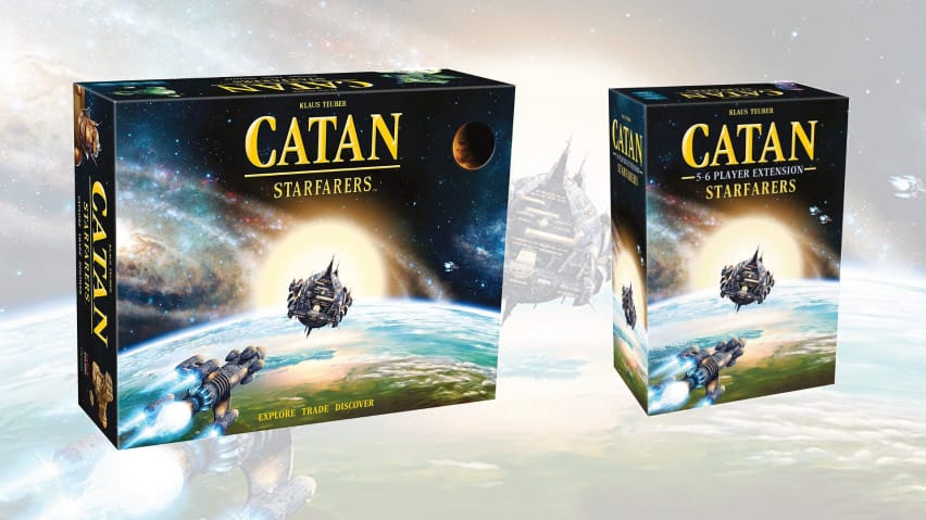 Portada de la expansión Catan: Starfarers para 5 o 6 jugadores