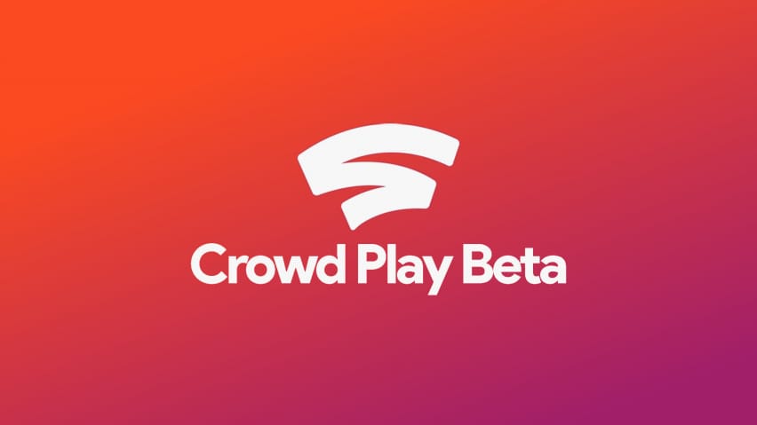 Google Stadia Crowd Play бета мұқабасы