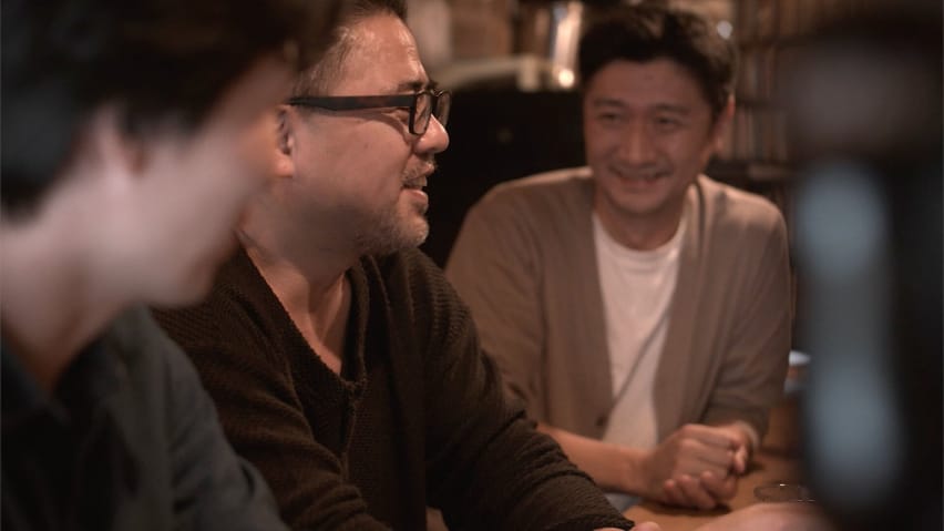 Keiichiro Toyama, Kazunobu Sato, and Junya Okura of Bokeh Game Studio