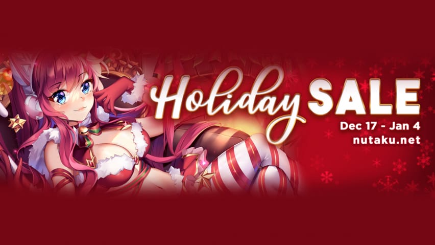 Nutaku's 2020 Holiday Sale - Key Art