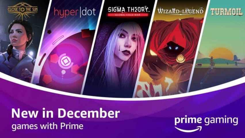 Decembrová zostava pre Prime Gaming