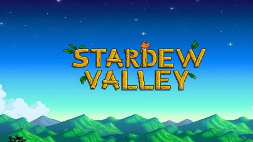 Stardew Valley -ominaisuuden logo 1920x1080