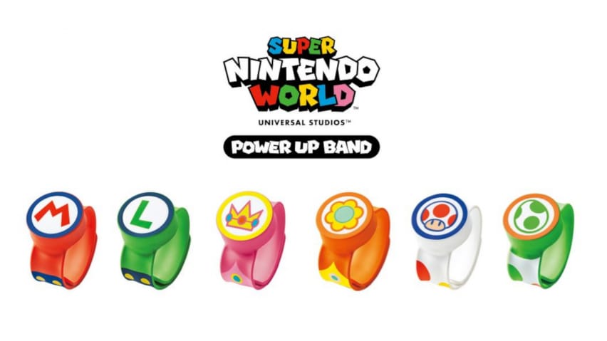 Sé cinn de na Bandaí Power-Up a úsáidfear i bpáirc téama nua Super Nintendo World Nintendo