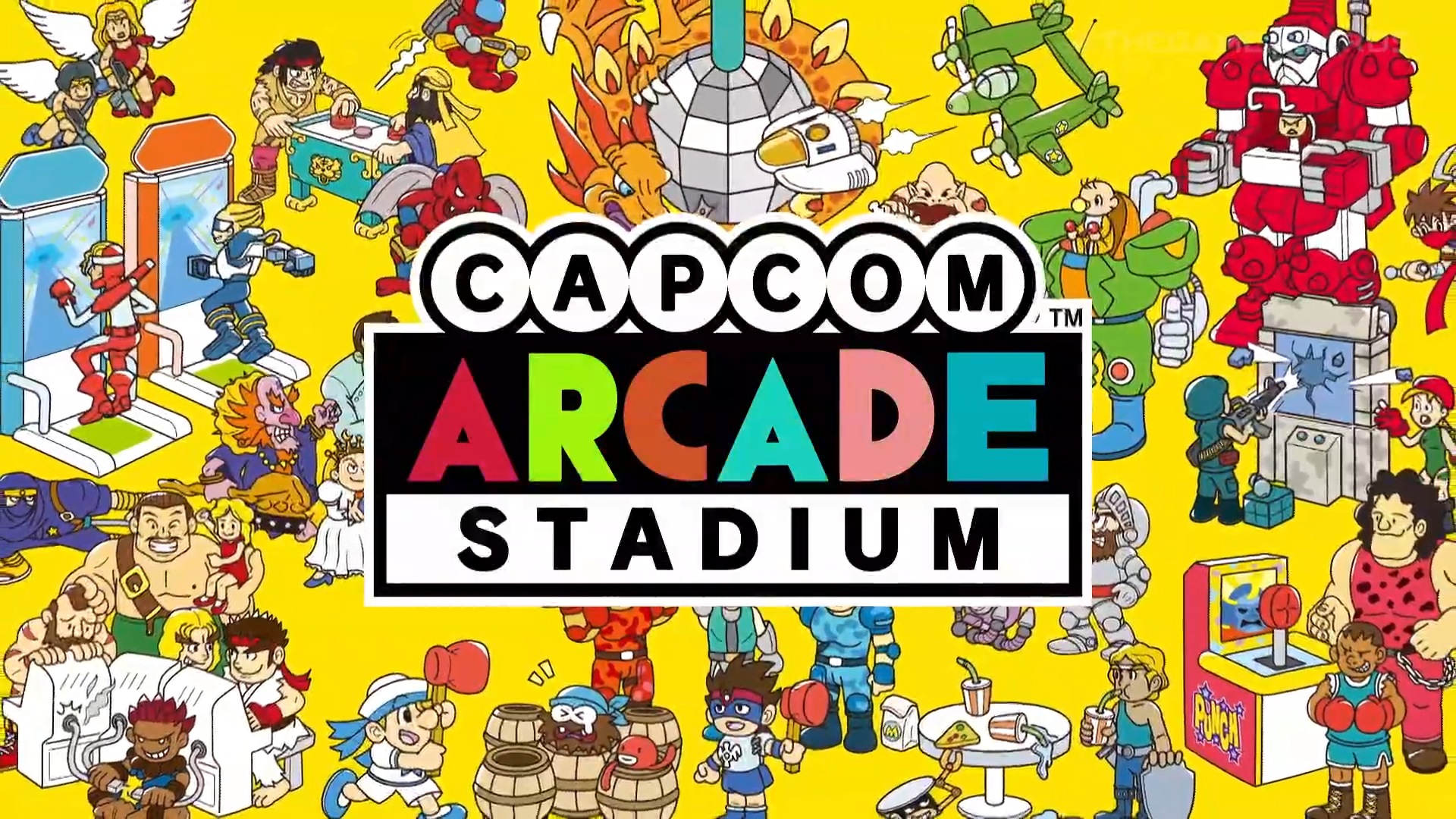 Аркадный стадион Capcom 12 10 20 1