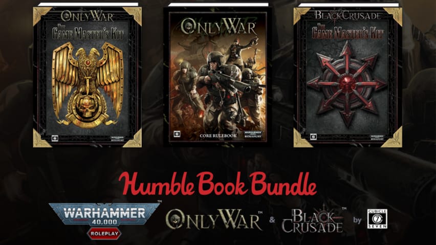 Bundle Humble ya Vitabu vya RPG: Warhammer 40K: Black Crusade & Only War - Muhimu Sanaa