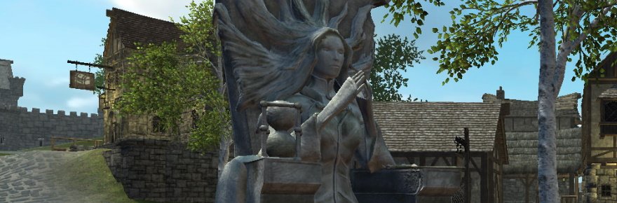 Pathfinder Online Pharasma estatua
