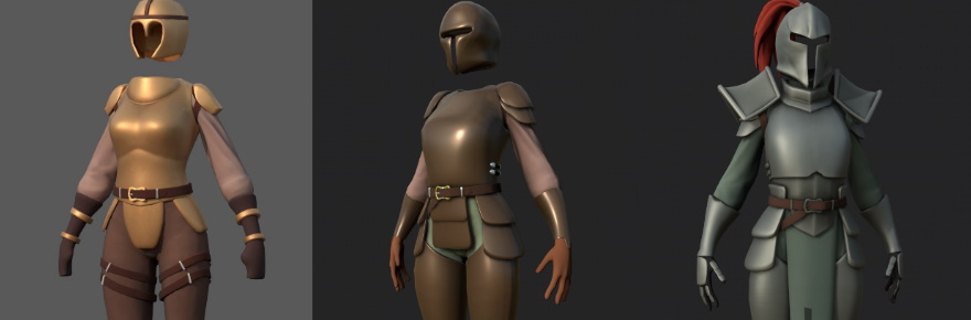 Titan Aapa Lady Armors
