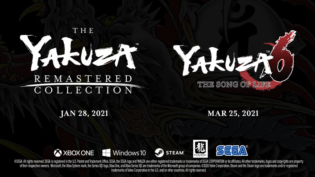 Yakuza For Pc And Game Pass 12 10 20 1