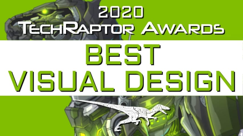 2020 тецхраптор додељује награду за најбољи визуелни дизајн