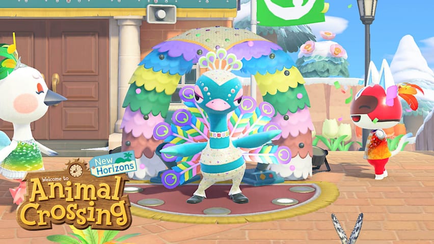 Pave, the new NPC added in the Animal Crossing: New Horizons Festivale update