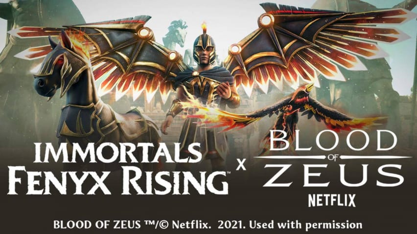 Immortals%20fenyx%20rising%20x%20blood%20of%20zeus%20crossover%20cover