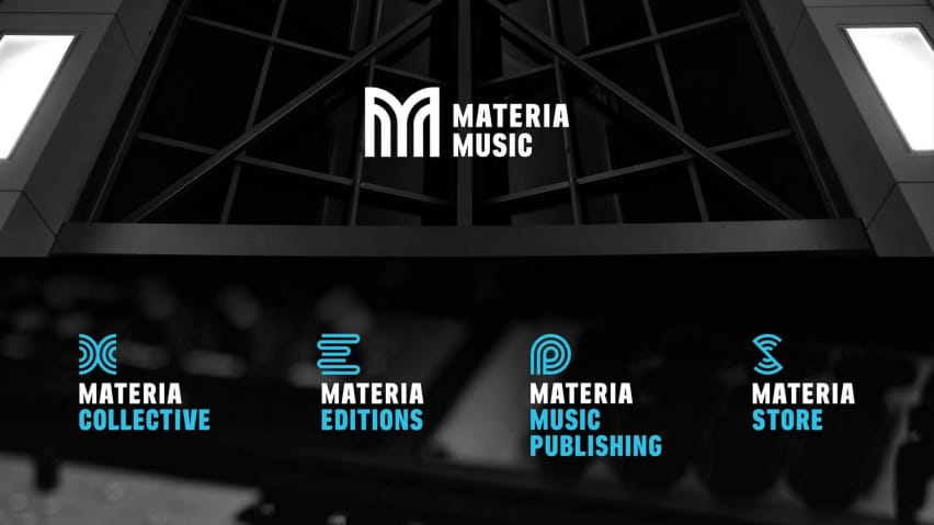 De paraplu van het Materia Collective, waartoe ook andere ondernemingen behoren
