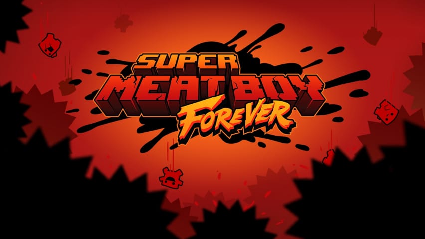 Logo của Super Meat Boy Forever
