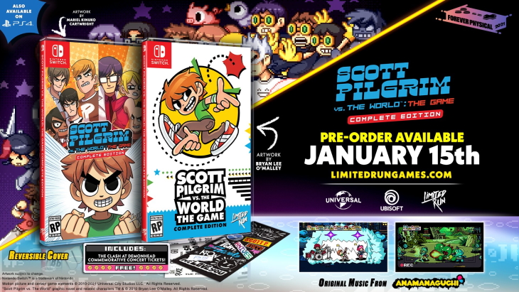 Scott Pilgrim နှင့် The World: The Game – Complete Edition Limited Run Games