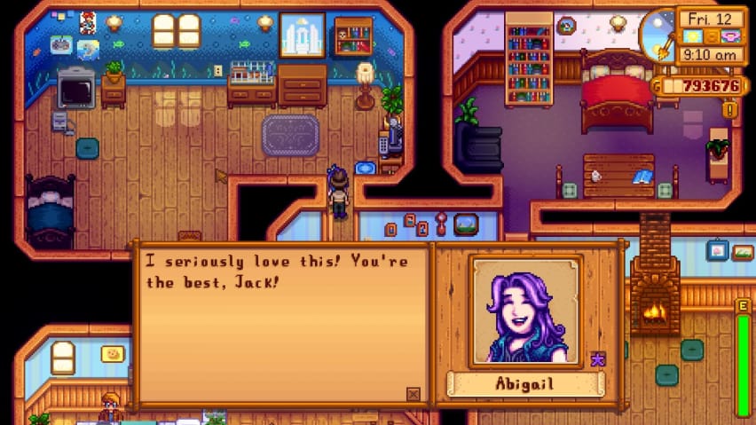 Stardew Valley Abigail Loved Gift