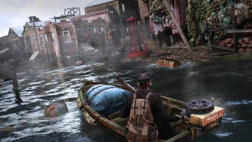Cover der Steam Store-Seite von The Sinking City