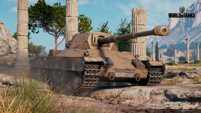 En ny italiensk tung tank i den nye World of Tanks-oppdateringen