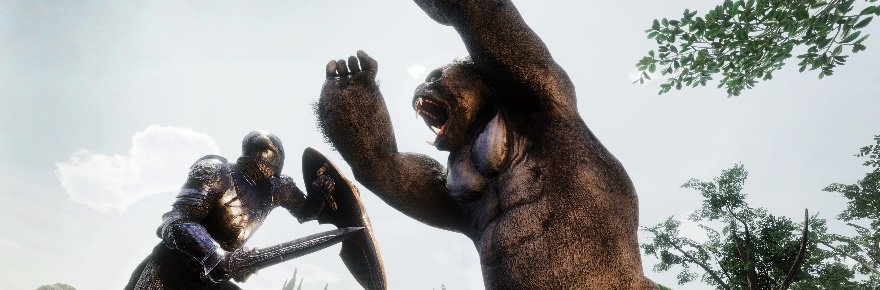 Conan Exiles Fight Gorilla