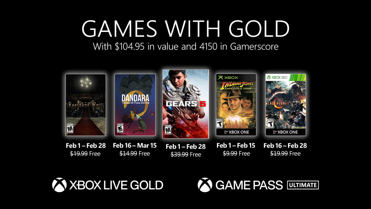 Games With Gold 01 22 21 1