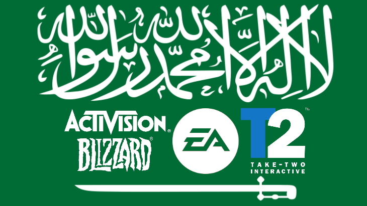 Activision Blizzard EA Take Two Interactive Arabia Saudyjska