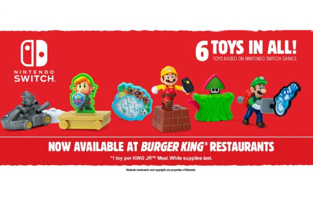 Burger King Super Mario խաղալիքներ 2021 թ