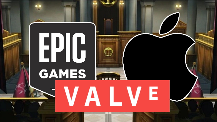 Epic Games Apple Valve citata in giudizio