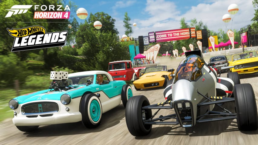 Forza Horizon 4 Hot Wheels Legend Steam savstarpējās progresēšanas vāks