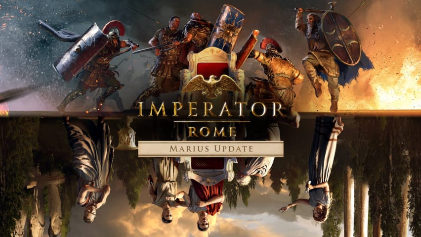 Logo utama dan artwork untuk Imperator baru: Rome 2.0 Marius update