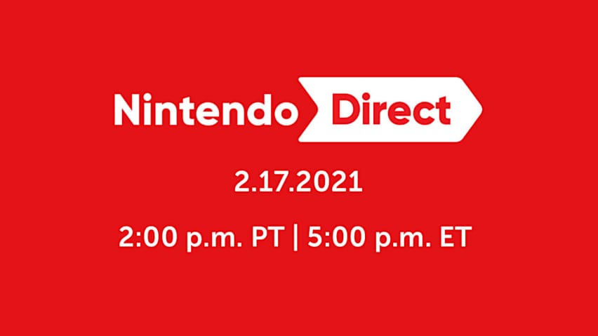 Bänner, mis kuulutab uut Nintendo Directi