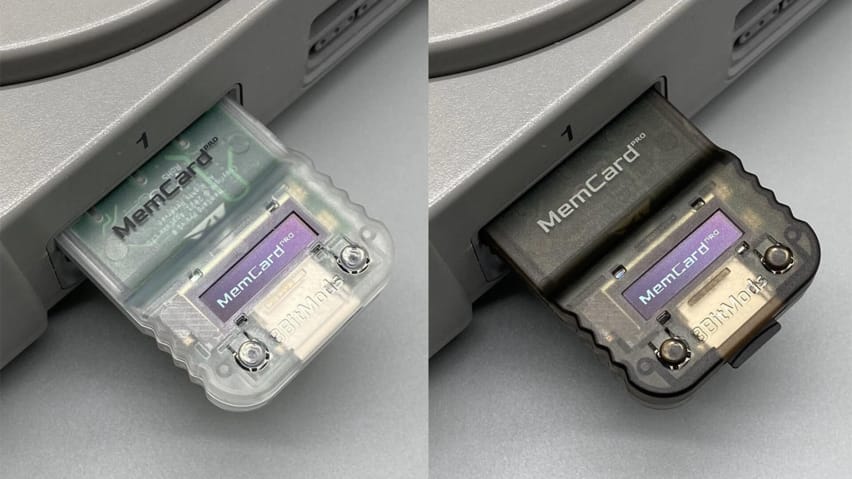 Το MemCard PRO, ένα επερχόμενο προϊόν για το PlayStation 1.