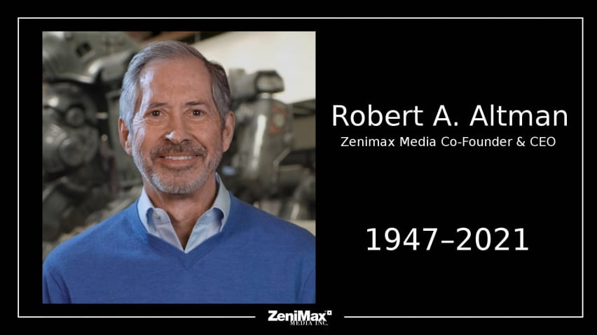 Robert A. Altman Zenimax ሚዲያ ሽፋን