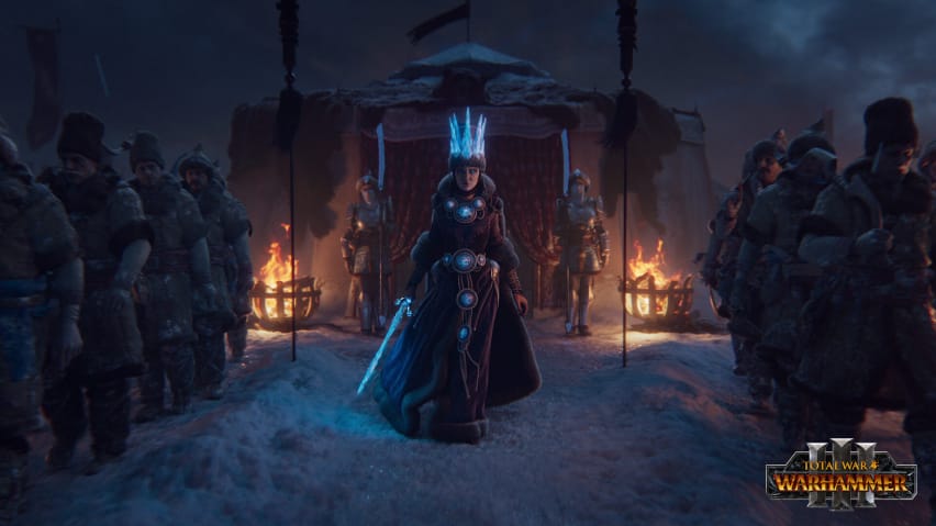 Ang Ice Queen sa Total War: Warhammer III