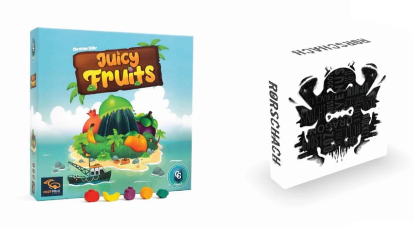 Capstone Lalao Family Brand Games Juicy Fruits and Rorschach