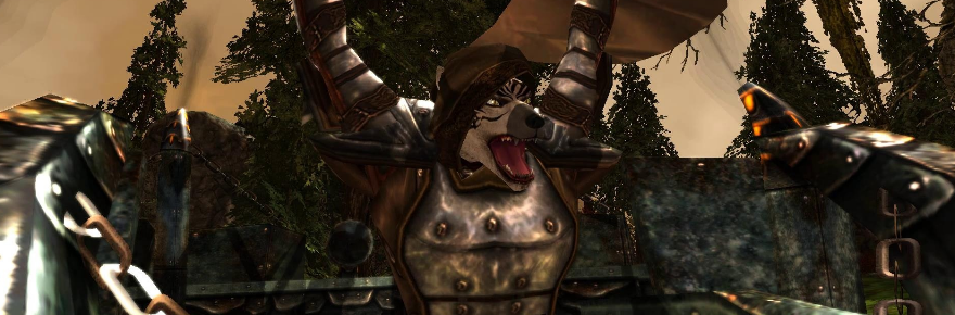 Darkfall Rise Of Agon Extremely Excitable Dog Man