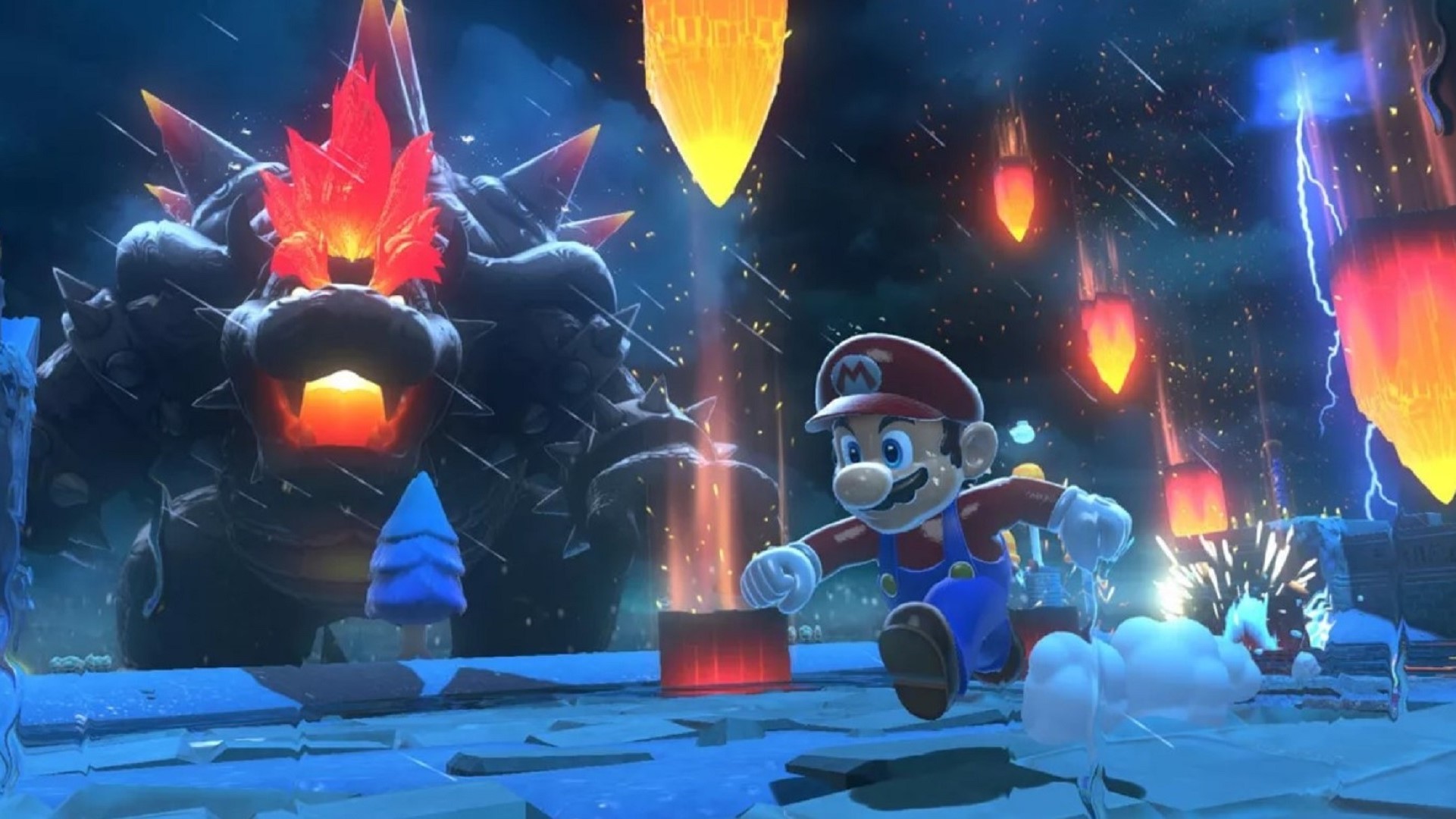 Gambar Kemarahan Bowser Dunia Super Mario 3d 2