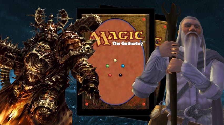 Magic the Gathering Warhammer 40k Gredzenu pavēlnieka krosovers