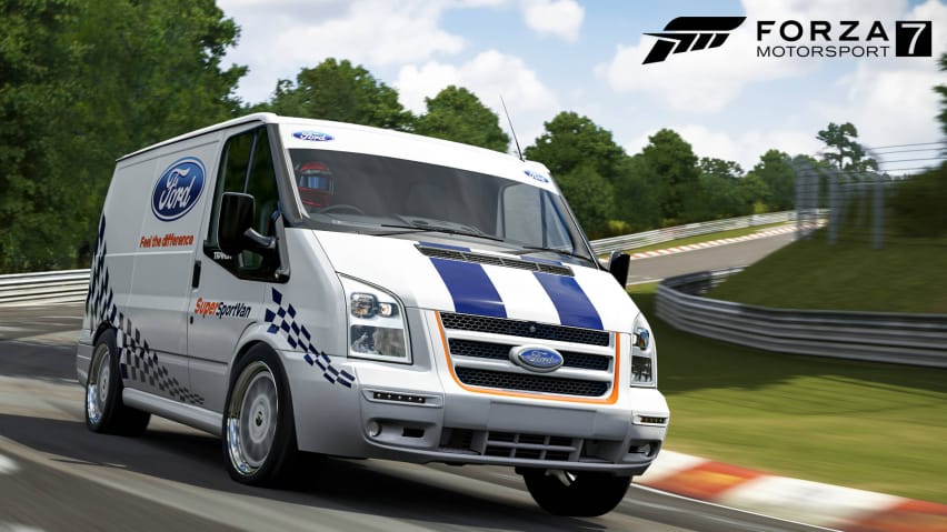 Forza Motorsport 7 Сабина Шмитц қақпағы