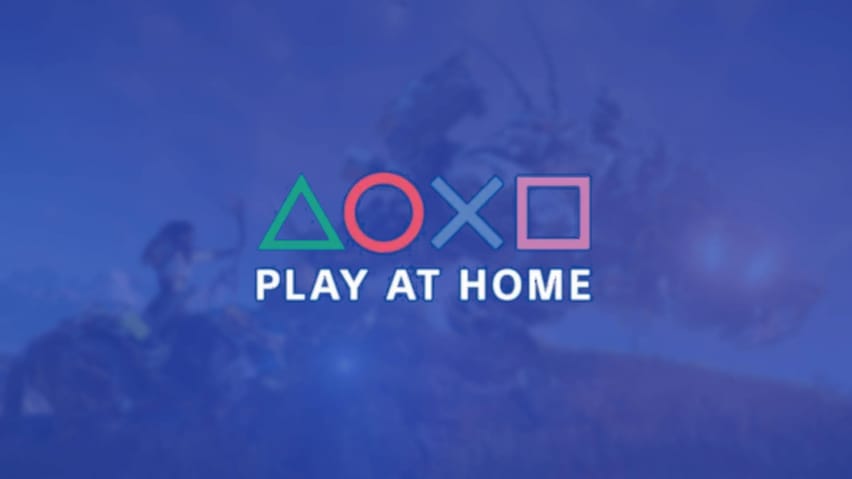 PlayStation Play At Home 2021 -pelien kansi