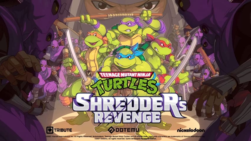 Hình ảnh tác phẩm nghệ thuật trêu ghẹo cho Teenage Mutant Ninja Turtles: Shredder's Revenge