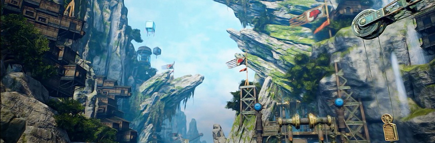 Blade And Soul Spiky Ue4 Cliffs