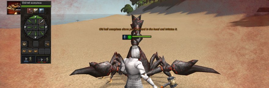 Wurm Online Agitated By Scorpion Claws