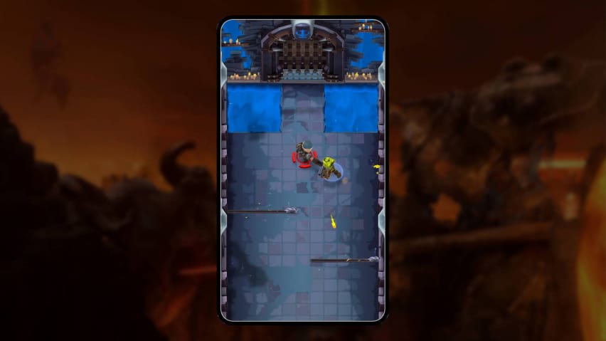 Mighty Doom -mobiilipelin Android-kansi