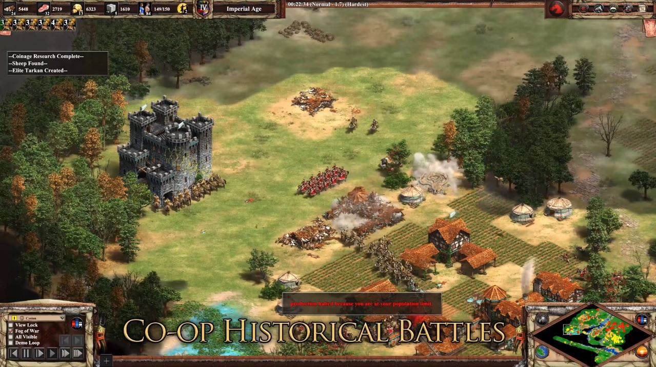 Age of Empires II: DE กำลังได้รับ Co-op