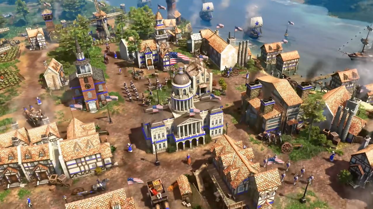 Age of Empires III: DE Mendapat Civ Amerika Serikat